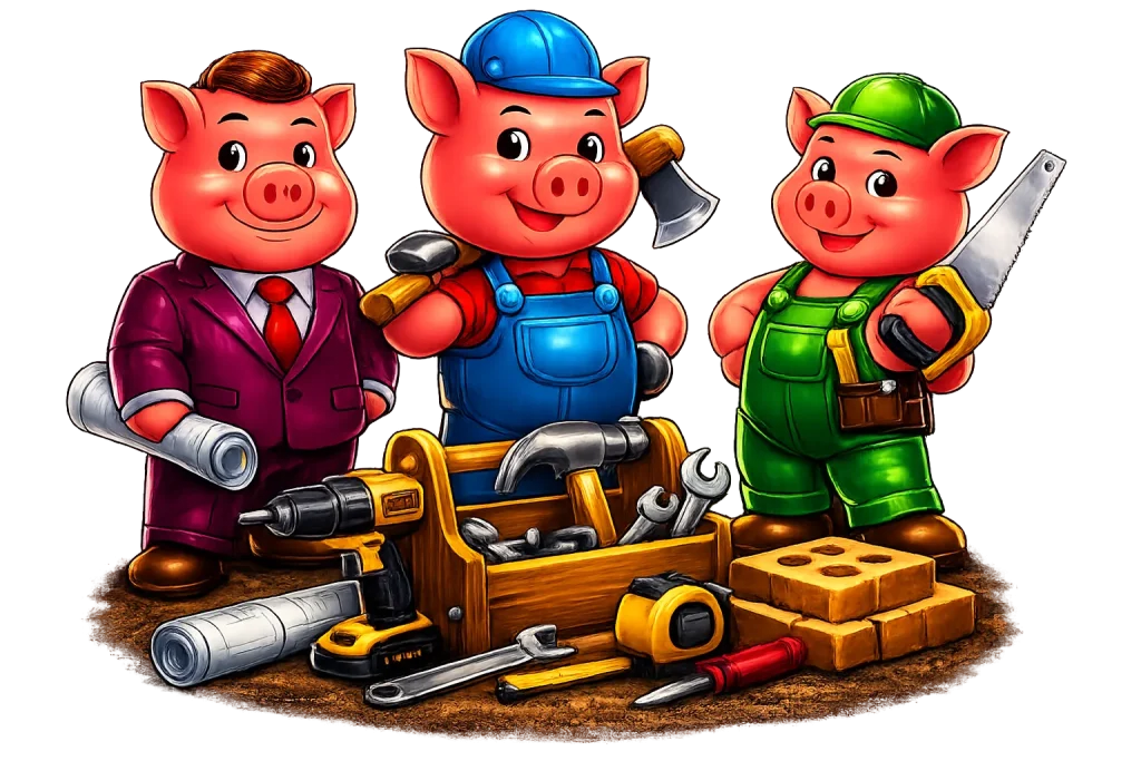 Les Trois Petits Cochons